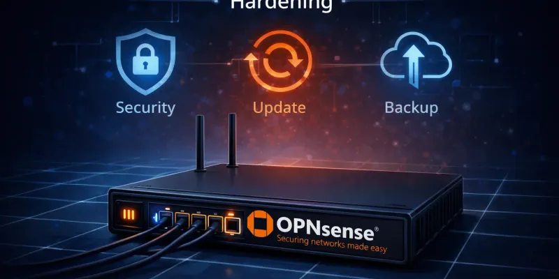 OPNsense Hardening: Lock Down Your Firewall After Install